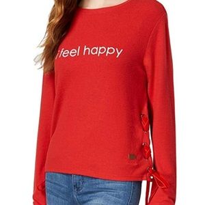 “i feel happy” long sleeved shirt